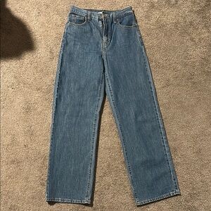 LEVIS - High waisted straight Levi’s Classic Blue Women's Jeans